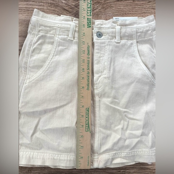 NWT’s American Eagle Highest Rise khaki denim skirt size 4 - Picture 9 of 9